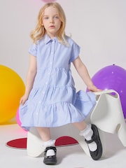 Toezone Zola Rubber Patent Leather Star Rip Tape School Shoes - Εικόνα 11 του 11