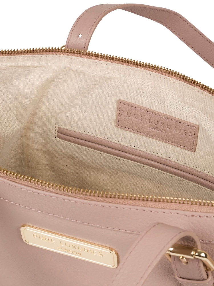 Pure Luxuries London Emily Leather Tote Bag - Image 5 of 5