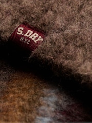 Superdry Brown Slouchy Brushed Knit Jumper - Image 6 of 6