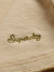 Superdry Yellow Bardot Off Shoulder Top - Image 7 of 7