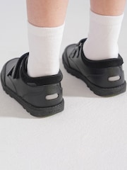 Σχολικά παπούτσια Toezone Tracer Classic με διπλή ταινία σκισίματος από δέρμα - Εικόνα 4 από 11