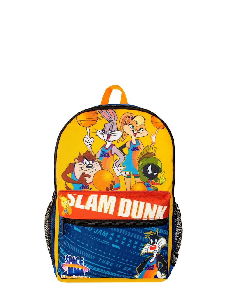 Character Blue Blue/Yellow Space Jam Backpack - Image 1 of 5