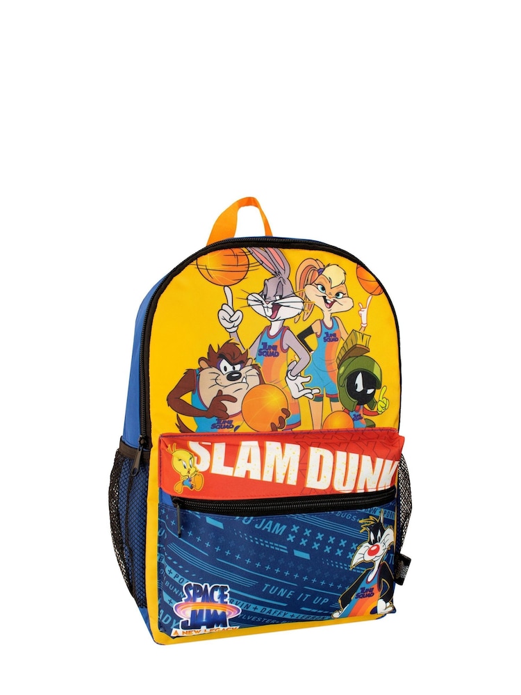 Character Blue Blue/Yellow Space Jam Backpack - Image 2 of 5