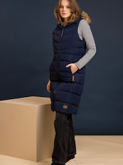 Trespass Navy Audrey Casual Gilet - Image 1 of 5