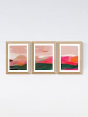 East End Prints Pink Green and Pink Abstract Wall Set by Ana Rut Bre - Image 2 of 2