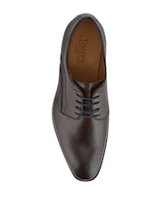 Jones Bootmaker Dark Brown Jammer Smart Leather Lace-Up Shoes - Image 4 of 5