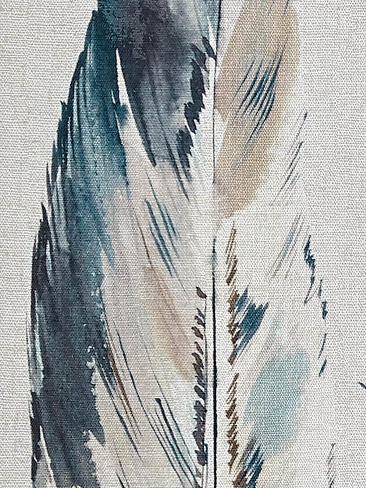 Art For The Home Set of 2 Natural Painterly Feathers Wall Art - Image 4 of 4