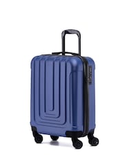 Flight Knight 55x40x20cm Ryanair Priority 8 Wheel ABS Hard Case Cabin Carry On Hand Luggage - Image 1 of 7