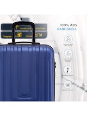 Flight Knight 55x40x20cm Ryanair Priority 8 Wheel ABS Hard Case Cabin Carry On Hand Luggage - Image 4 of 7
