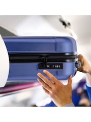 Flight Knight 55x40x20cm Ryanair Priority 8 Wheel ABS Hard Case Cabin Carry On Hand Luggage - Image 5 of 7