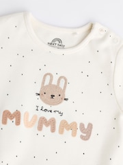 Neutral I Love My Mummy Baby Family Bodysuit - Image 4 of 7