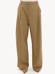 LOAVIES Heart In Harvest Mode Striped Trousers - Imagem 1 de 5
