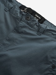 Blue Slim Lightweight Stretch Cargo Utility Trousers - Image 8 of 10