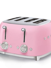 Smeg Pink 4 Slice Toaster - Image 8 of 9
