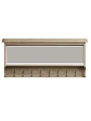 K Interiors Smoked Oak Embleton Solid Wood Hall Bench Top - Image 3 of 6
