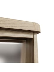 K Interiors Smoked Oak Embleton Solid Wood Hall Bench Top - Image 5 of 6
