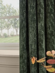 Paoletti Aurelio Chenille Lined Eyelet Curtains - Bilde 3 av 4