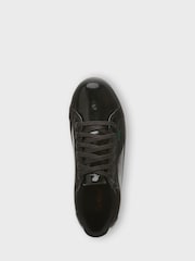 Kickers Black Youth Tovni Stack Patent Leather Shoes - Image 3 of 4