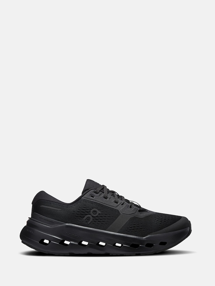 On Black Cloudrunner 3 Running Trainers - Image 1 of 6 On Black Cloudrunner 3 Running Trainers - Image 1 of 6