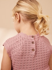 Pink Pink Stripe Dress (3mths-7yrs) - Image 4 of 8