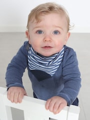 Cheeky Chompers Teething Dribble Baby 100% Cotton Bibs 3 Pack - Image 4 of 10