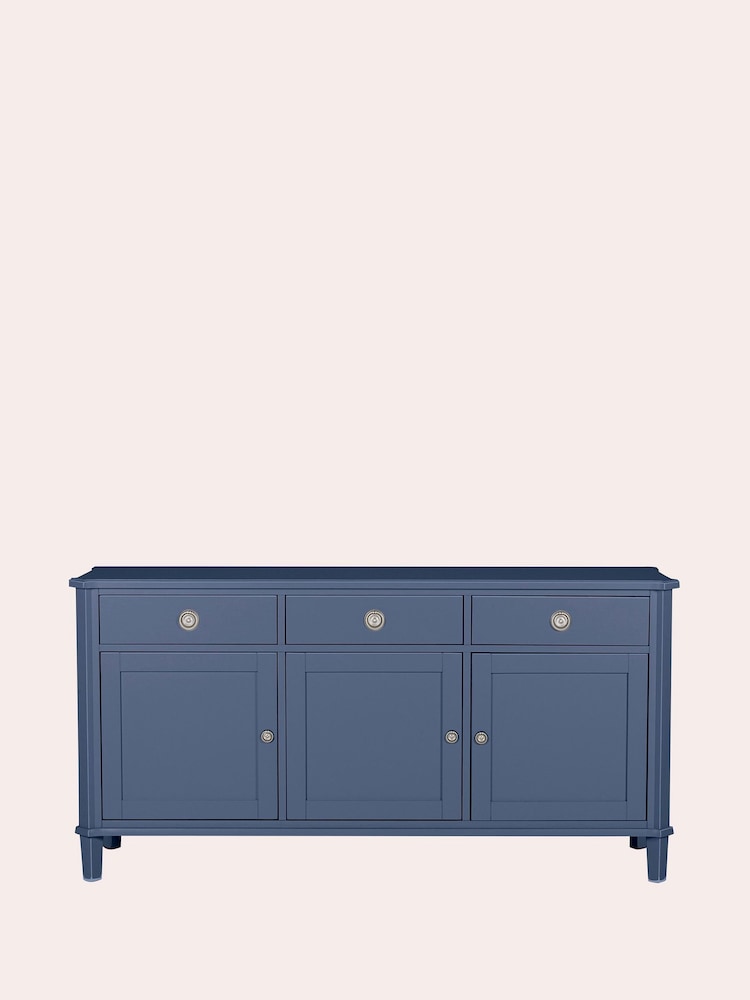 Laura Ashley Dusky Seaspray Henshaw Three Doors Three Drawers Sideboard - Image 2 of 6 Laura Ashley Dusky Seaspray Henshaw Three Doors Three Drawers Sideboard - Image 2 of 6