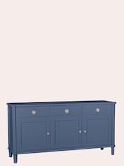 Laura Ashley Dusky Seaspray Henshaw Three Doors Three Drawers Sideboard - Image 3 of 6