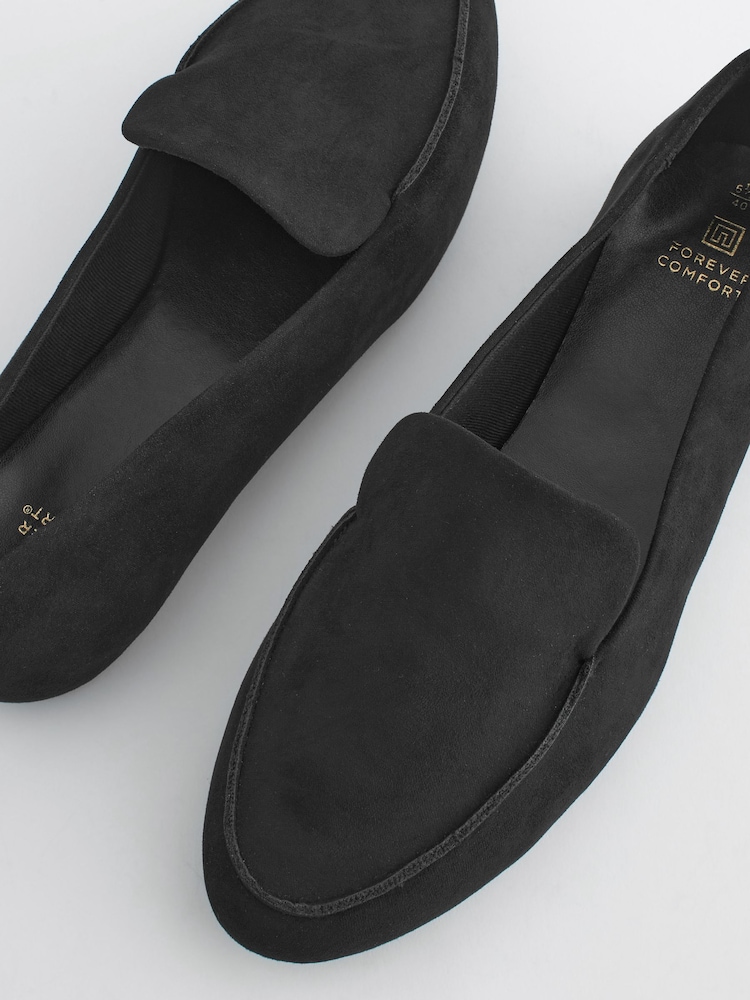 črna - Kovinsko sivi nabrani čevlji Forever Comfort - Slika 2 iz 4 črna - Kovinsko sivi nabrani čevlji Forever Comfort - Slika 2 iz 4