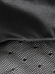 Noir - Culotte en résille et dentelle - Image 7 de 7