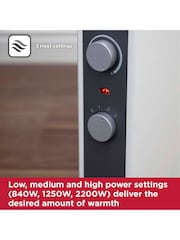 Black & Decker White 2.2KW Portable Convector Heater - Image 4 of 8
