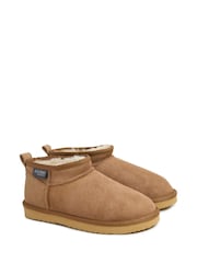 Celtic & Co. Brown Studio Shortie Slipper Boots - Image 4 of 6