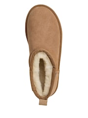 Celtic & Co. Brown Studio Shortie Slipper Boots - Image 5 of 6