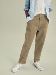 Tan Brown Loose Fit Chino Trousers (3-16yrs) - Image 1 of 6