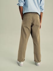 Tan Brown Loose Fit Chino Trousers (3-16yrs) - Image 2 of 6