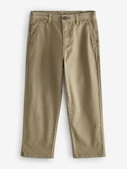 Tan Brown Loose Fit Chino Trousers (3-16yrs) - Image 4 of 6