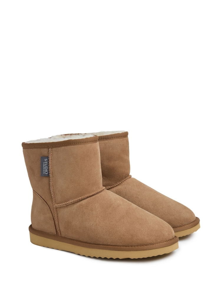 Celtic & Co. Brown Studio Slipper Boots - Image 1 of 6 Celtic & Co. Brown Studio Slipper Boots - Image 1 of 6
