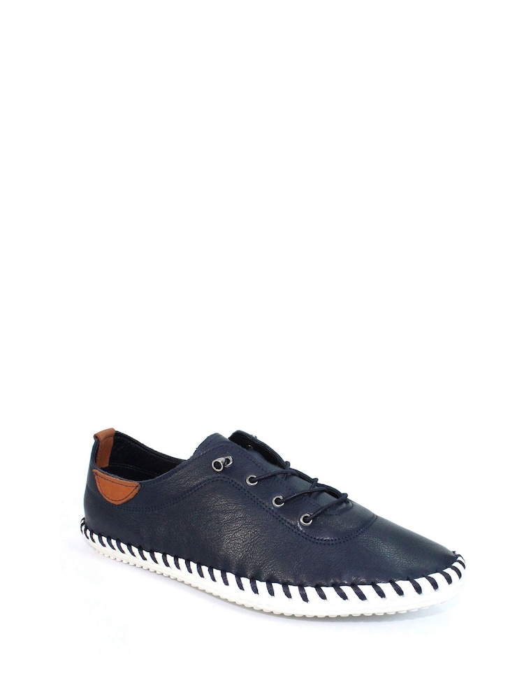 Marineblau - Lunar St. Ives Stoffschuhe - Bild 2 von 5 Marineblau - Lunar St. Ives Stoffschuhe - Bild 2 von 5