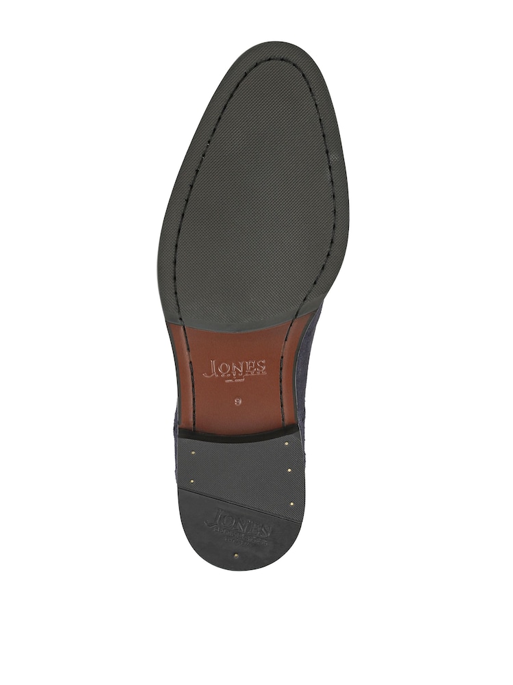 Jones Bootmaker Blue Maynard Leather Oxford Brogues - Image 5 of 5 Jones Bootmaker Blue Maynard Leather Oxford Brogues - Image 5 of 5