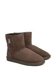 Celtic & Co. Brown Studio Slipper Boots - Image 1 of 6