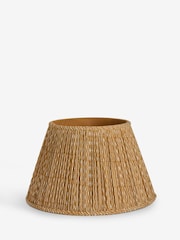 Honey Yellow Geo Pleated Lamp Shade - Image 1 of 5