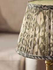 Green Geo Pleated Lamp Shade - Image 4 of 5
