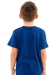 Character Blue Super Mario 100% Cotton T-Shirt - Image 2 of 3