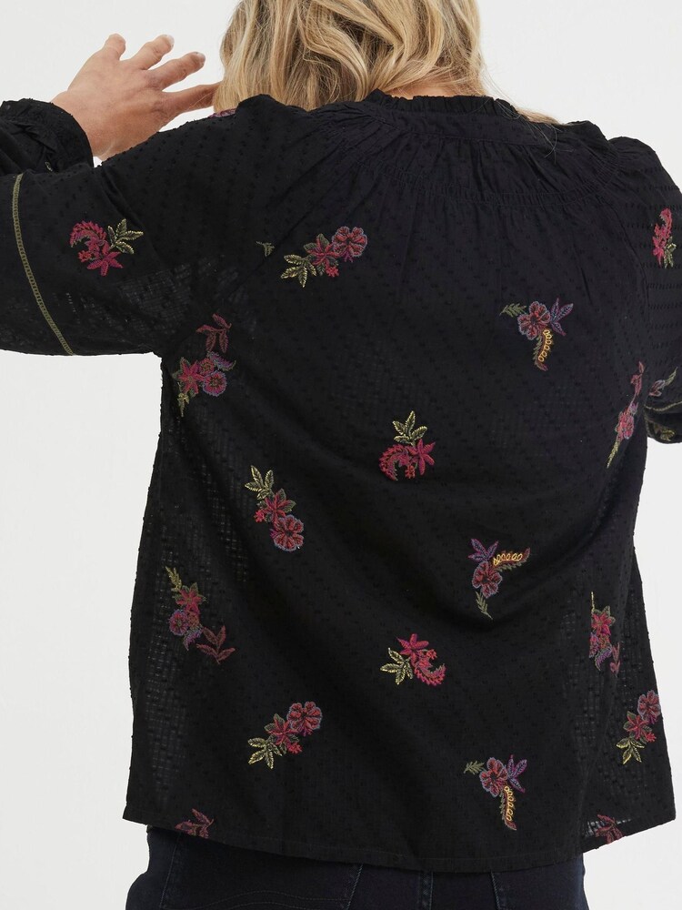 Fatface Chessie Bluse mit Stickerei - Bild 1 von 5