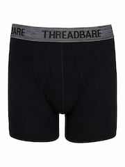 Threadbare Black A-Front Trunks 10 Packs - Image 2 of 6