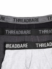 Threadbare Black A-Front Trunks 10 Packs - Image 5 of 6