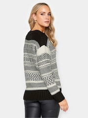 Long Tall Sally Black Fairisle Jumpers - Image 2 of 4