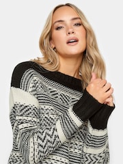 Long Tall Sally Black Fairisle Jumpers - Image 4 of 4
