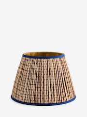 Ochre Yellow Geo Pleated Lamp Shade - Image 1 of 5
