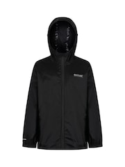 Regatta Black Kids Waterproof Pack It Jacket III - Image 5 of 6