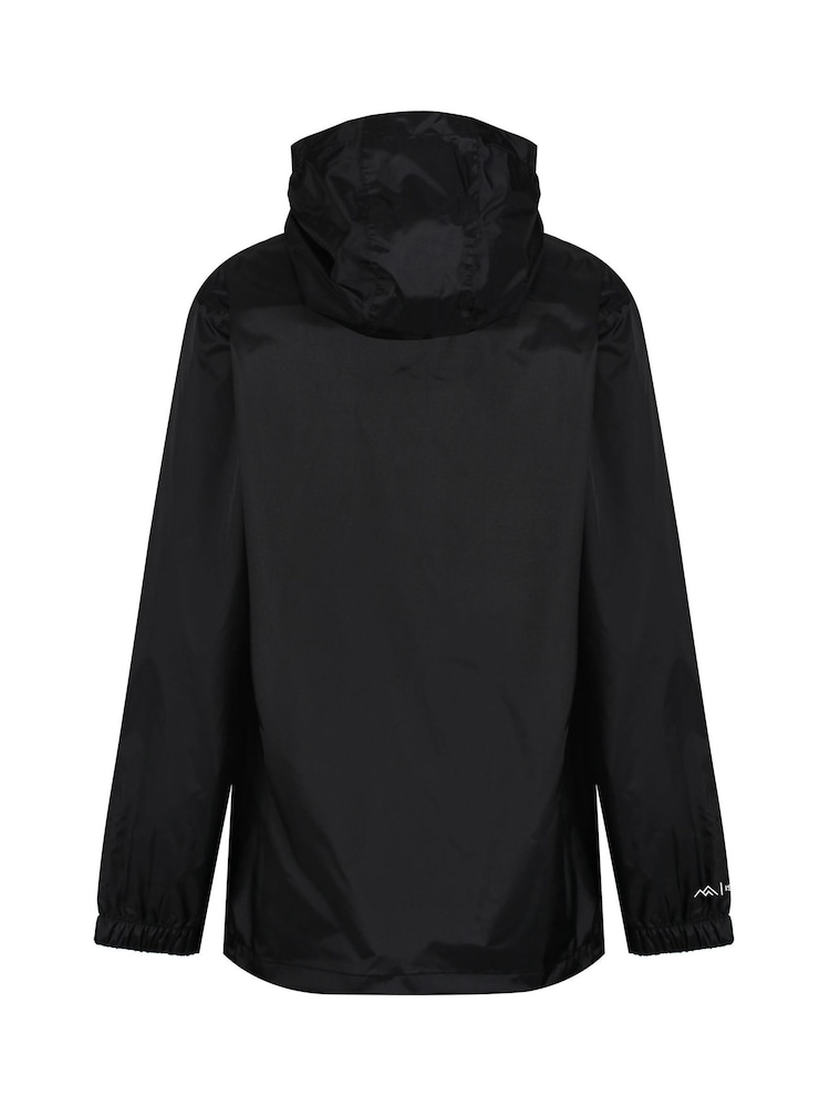 Regatta Black Kids Waterproof Pack It Jacket III - Image 6 of 6